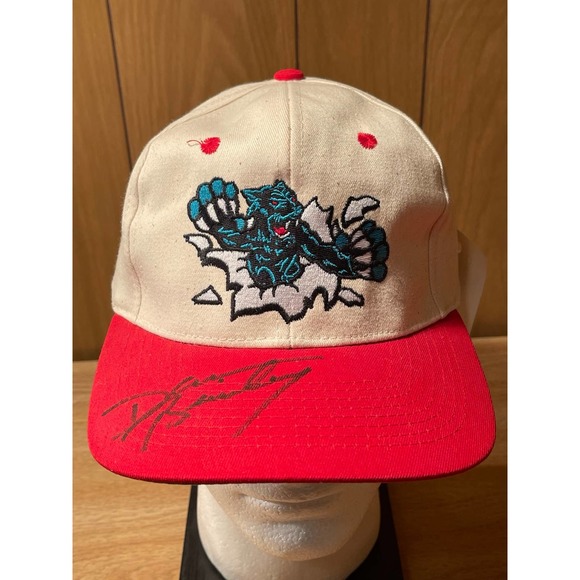 NWT Vintage Fort Wayne Fury FT Basketball CBA‎ Snapback Hat Signed Damon Bailey - Picture 1 of 9